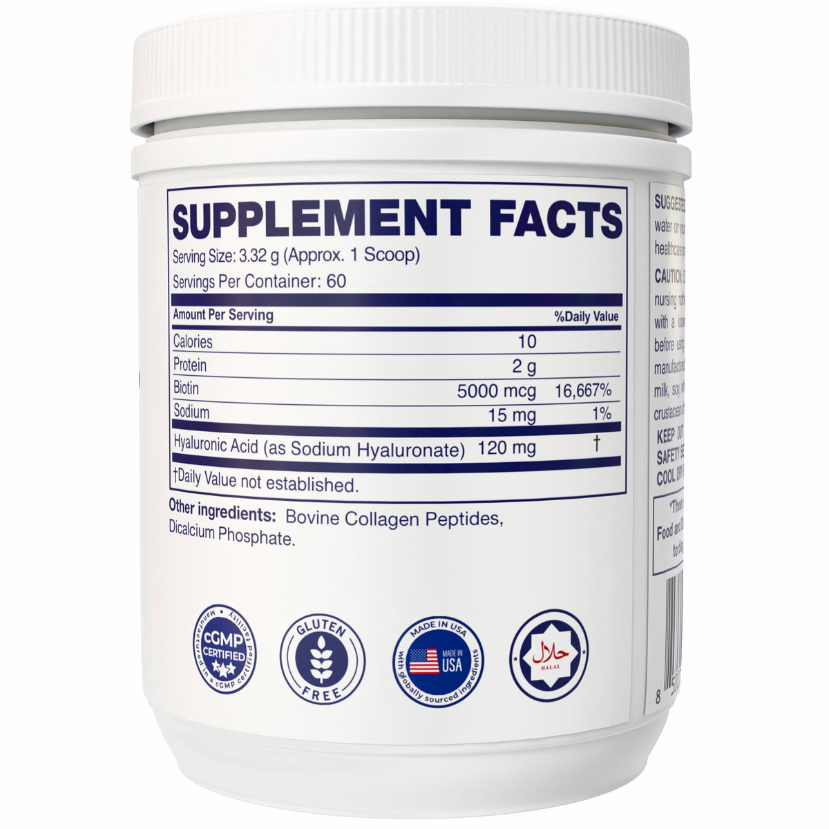 Collagen & Biotin with Hyaluronic Acid