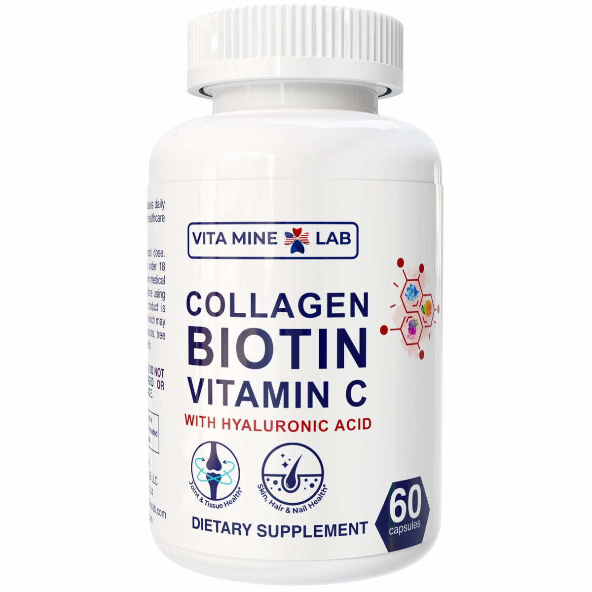 Collagen, Biotin, Vitamin C with Hyaluronic Acid
